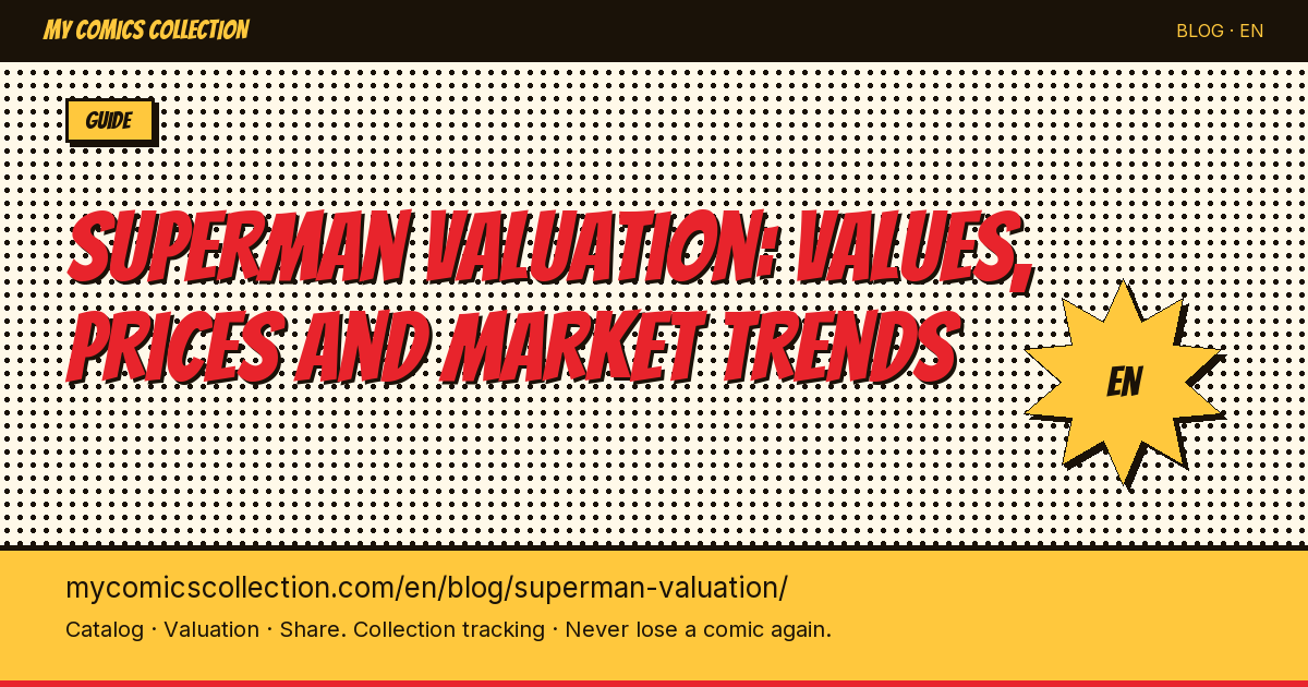 Superman Comics Valuation: Complete Price Guide for Golden Age to Modern Keys (2024–2025) — article illustration