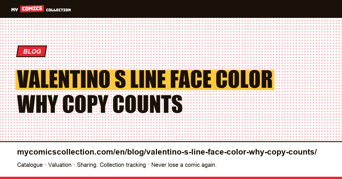 Valentino's line in the face of color: why the copy counts — article illustration