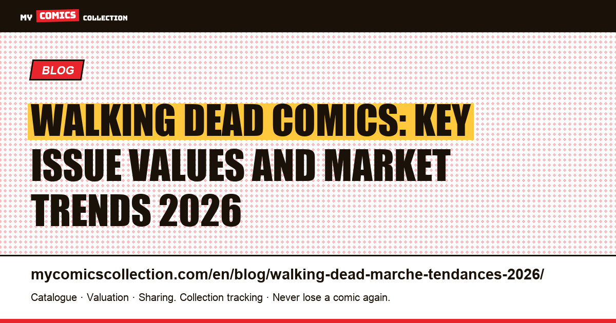 The Walking Dead: market trends and key issue values in 2026, article illustration