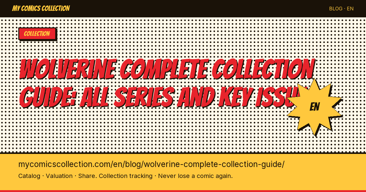 Complete Wolverine Collection: Every Series, Issue & Budget Guide (1982–2024) — article illustration