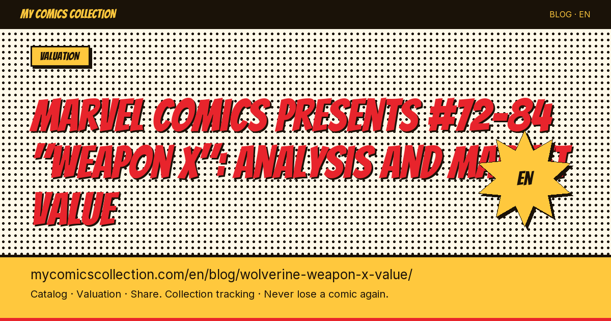 Wolverine "Weapon X" Value: Complete Price Guide for Marvel Comics Presents #72-84 — article illustration
