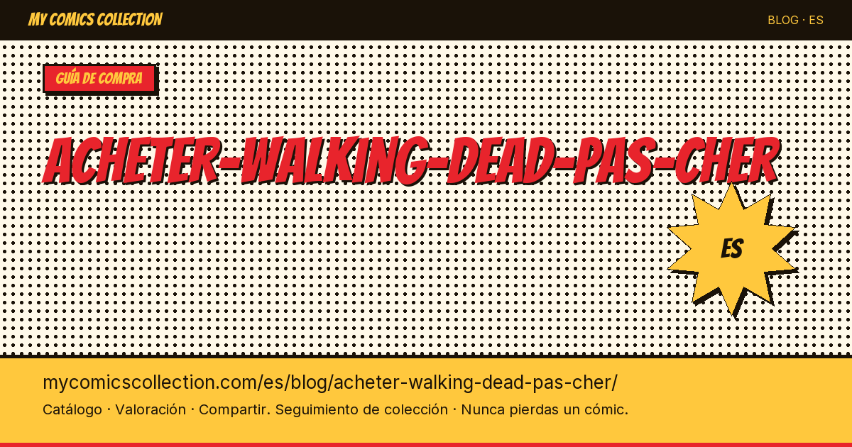 Comprar The Walking Dead barato — ilustración del artículo