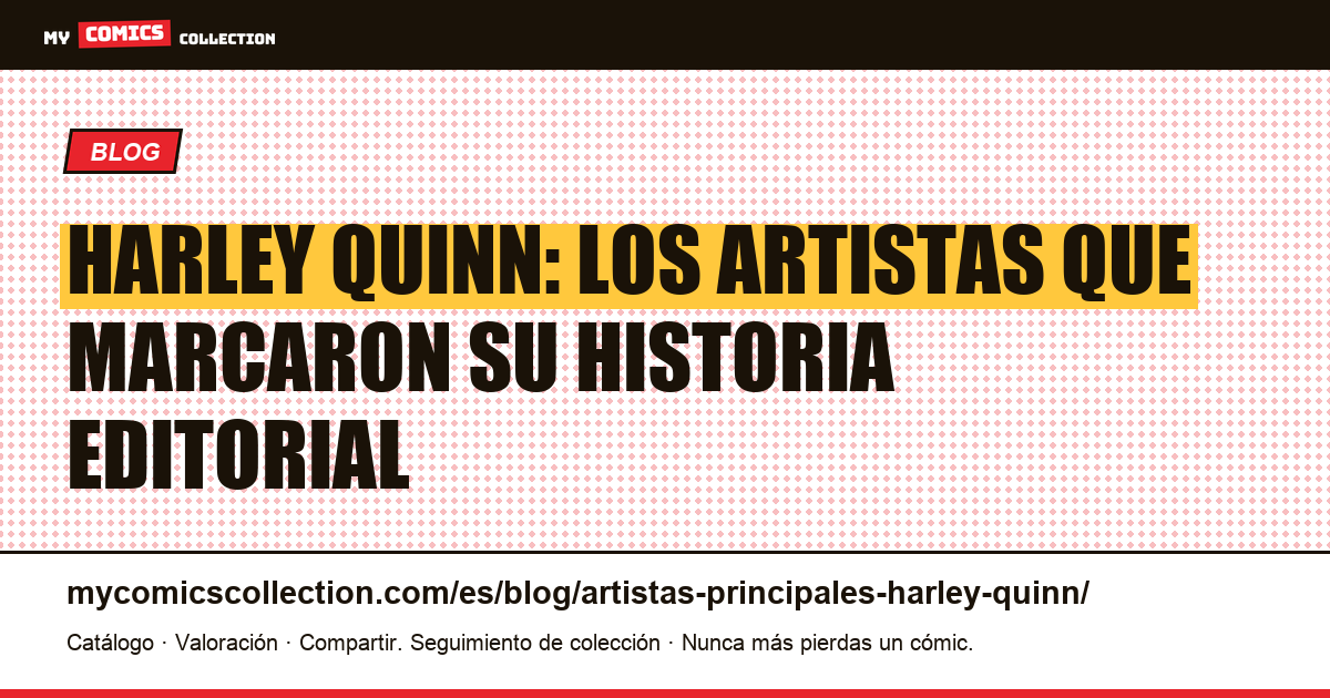 Artistas principales de Harley Quinn: historia y claves de colección, ilustración del artículo
