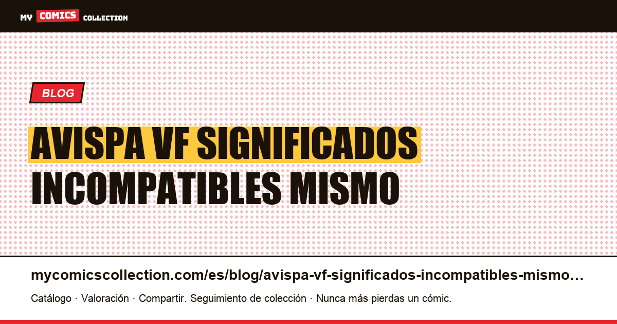 Avispa: “VF”, dos significados incompatibles en un mismo anuncio — ilustración del artículo