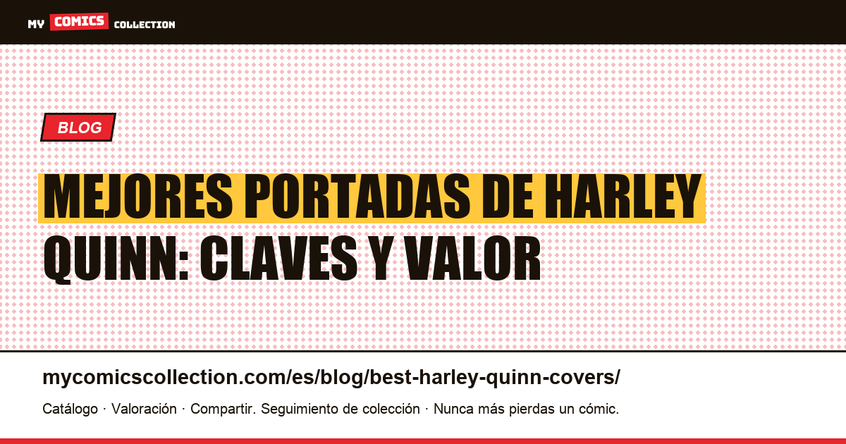 Las mejores portadas de Harley Quinn, ilustración del artículo