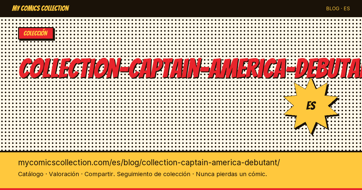 Colección Capitán América para principiantes — ilustración del artículo