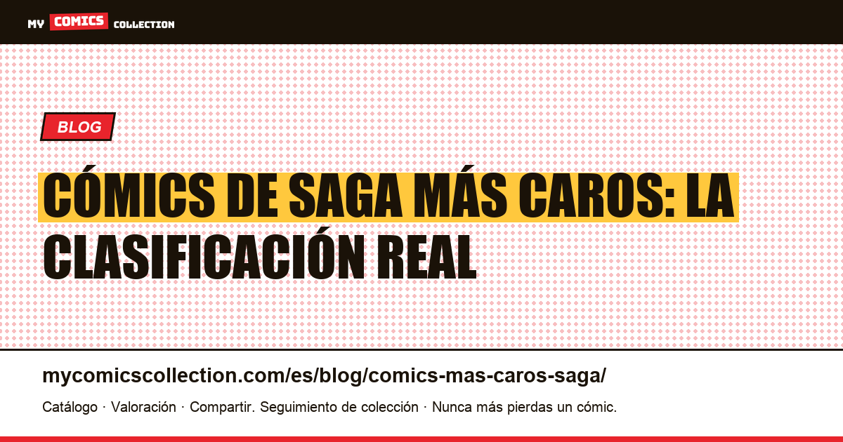 Los cómics de Saga más caros, ilustración del artículo