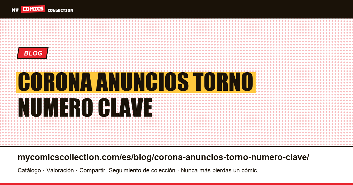 La corona de anuncios en torno a un número clave — ilustración del artículo