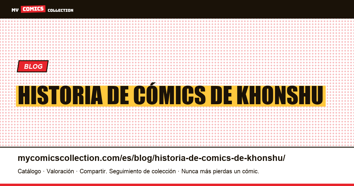 historia de cómics de khonshu — ilustración del artículo