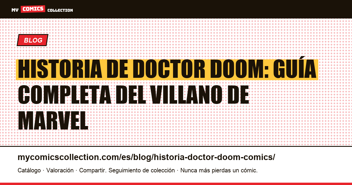 Historia de Doctor Doom en cómics, ilustración del artículo