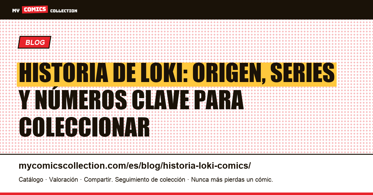 Historia de Loki en los comics Marvel, ilustración del artículo