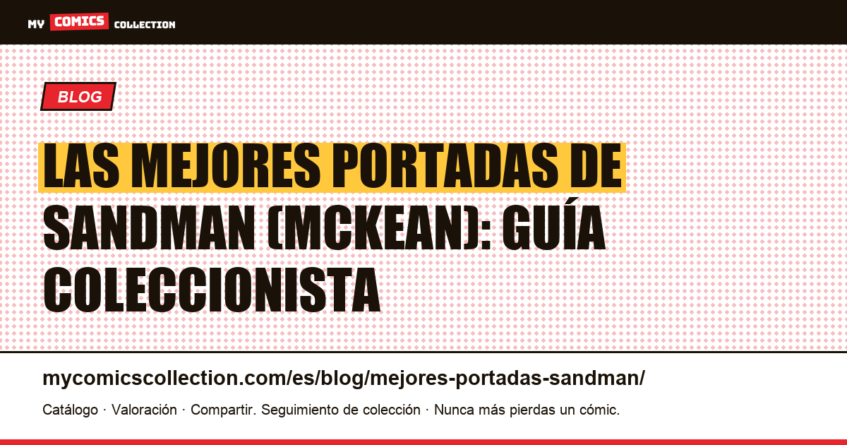 Las mejores portadas de Sandman de Dave McKean, ilustración del artículo