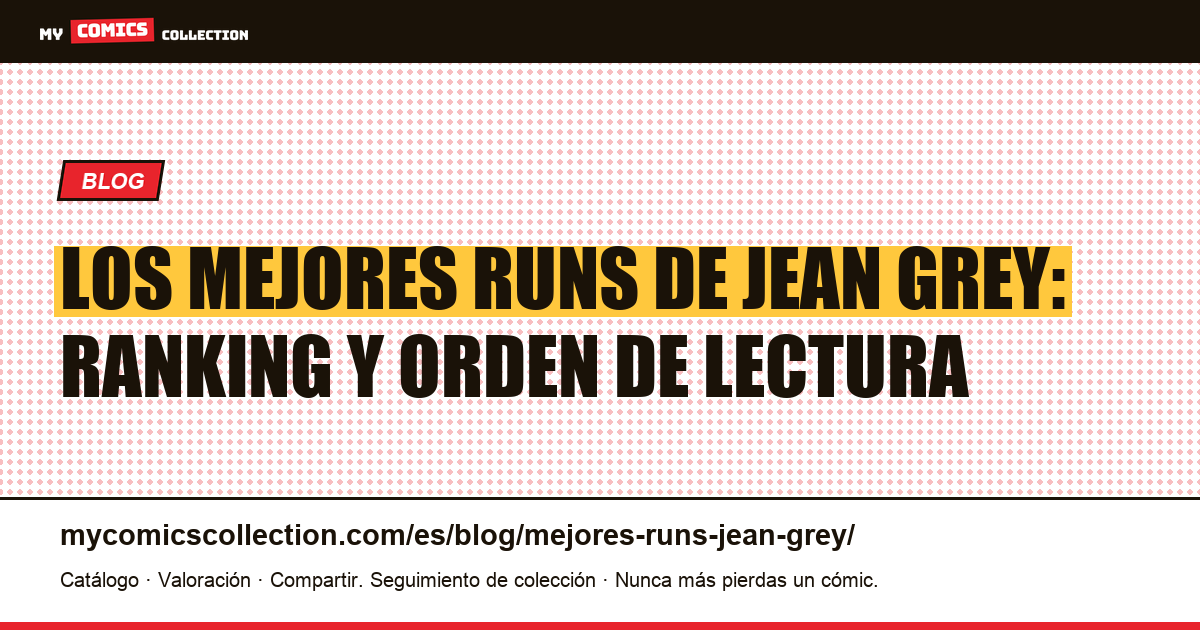 Los mejores runs de Jean Grey, ilustración del artículo