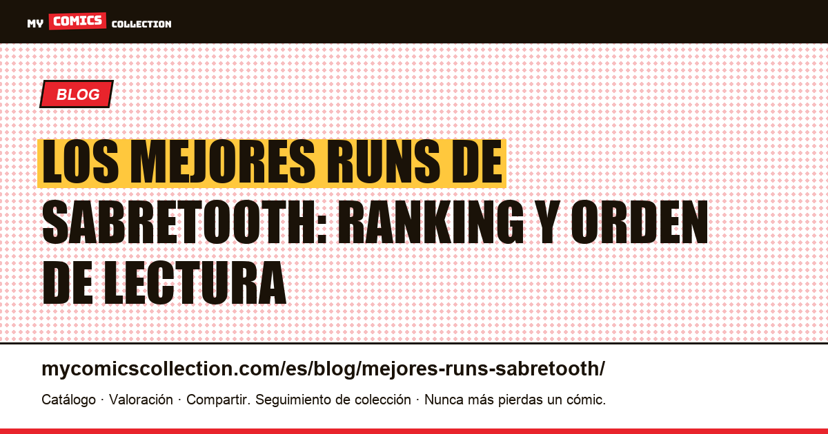 Los mejores runs de Sabretooth, ilustración del artículo