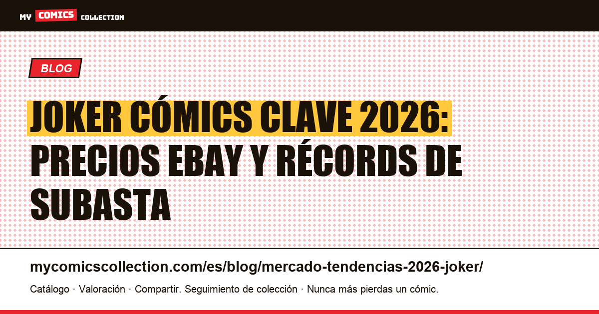 Joker: mercado y tendencias 2026: cotes réelles et clés à surveiller, ilustración del artículo