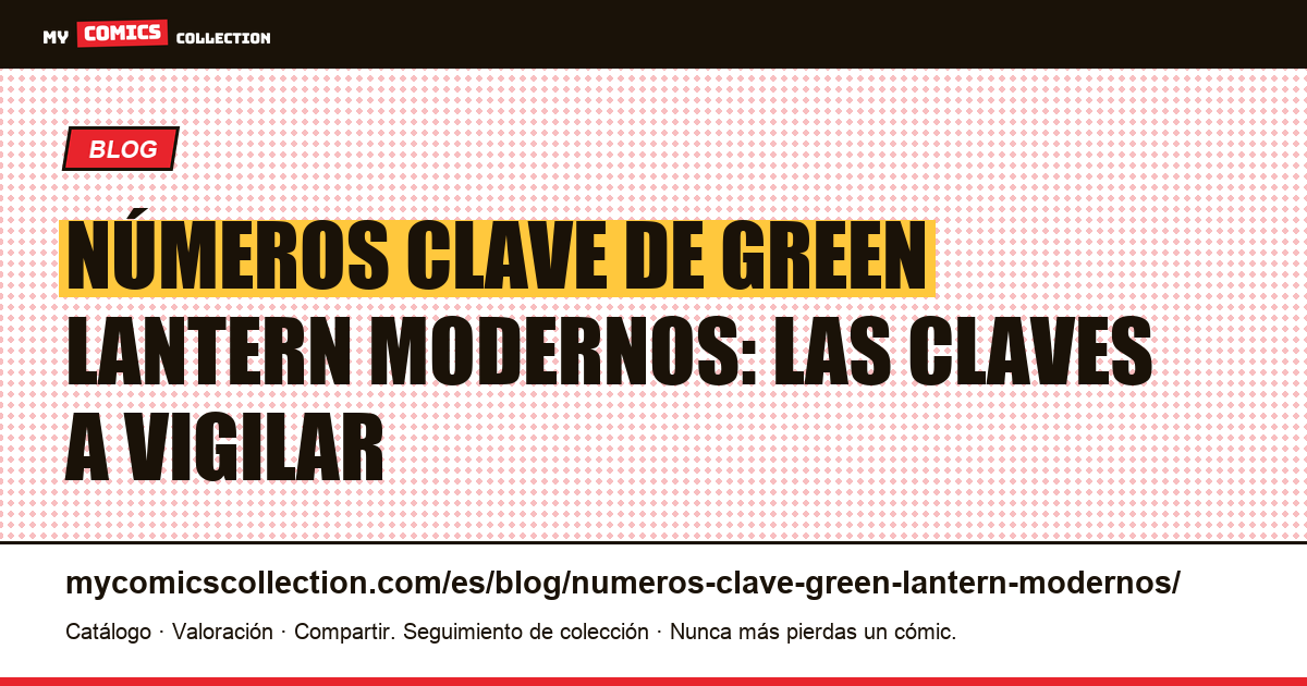 Números clave de Green Lantern modernos, ilustración del artículo