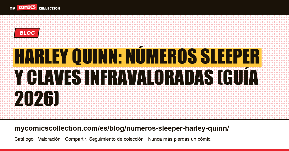 Números sleeper de Harley Quinn: las claves infravaloradas que debes conocer, ilustración del artículo