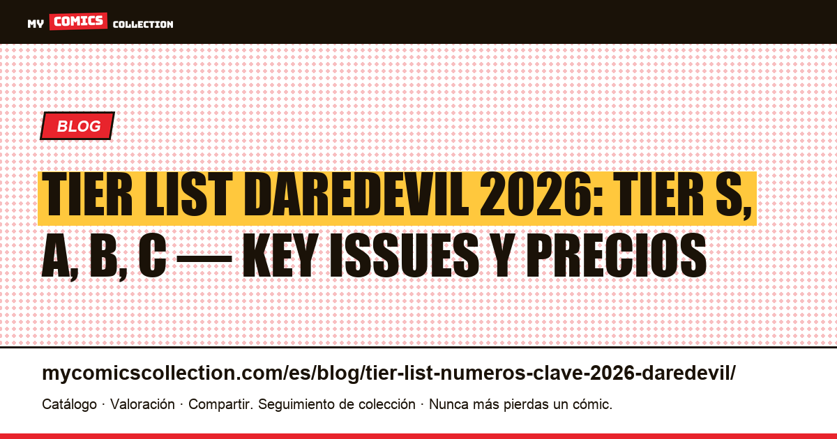 Tier list Daredevil 2026: números clave clasificados por tier y presupuesto, ilustración del artículo