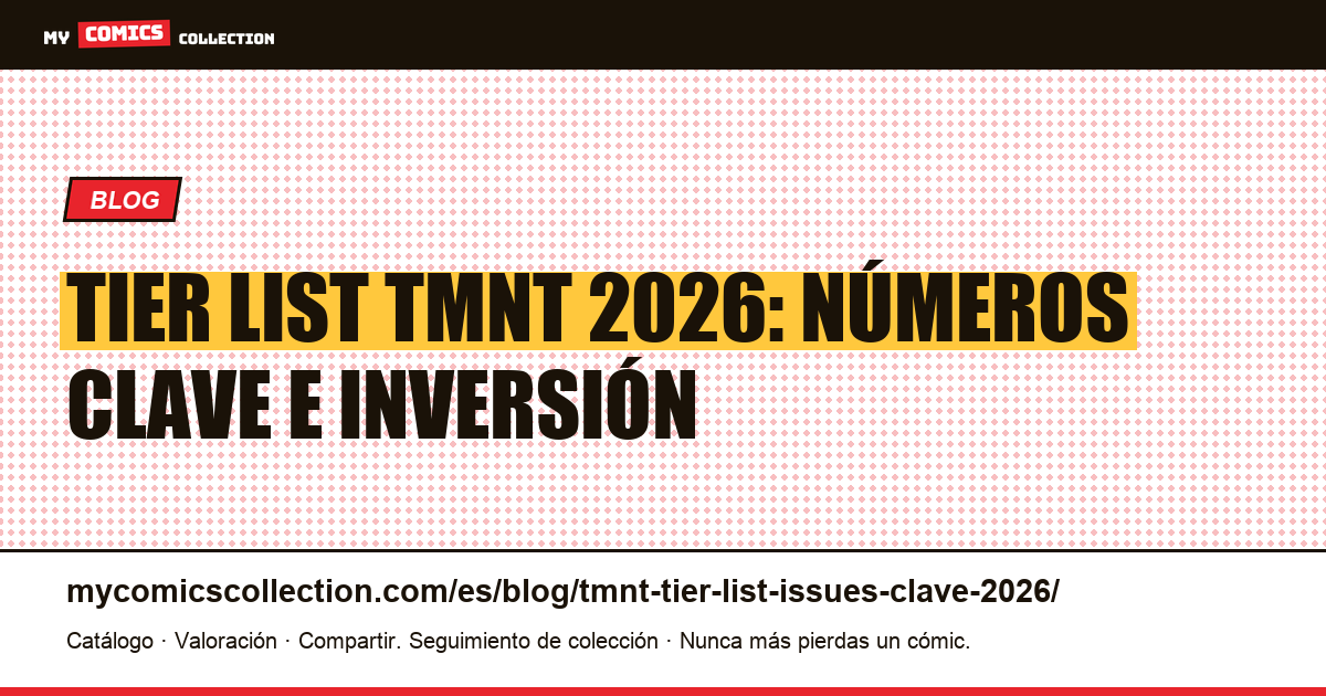 Tier list TMNT 2026: números clave por tier, ilustración del artículo