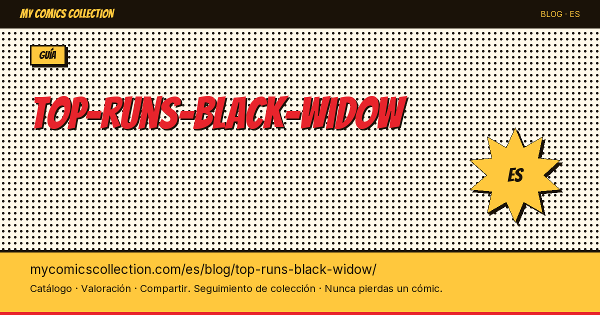 Las mejores etapas de Black Widow en los cómics — ilustración del artículo