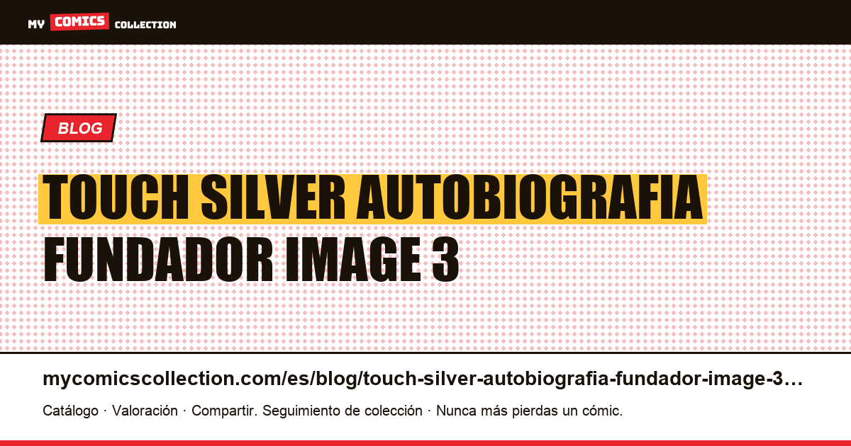 A Touch of Silver: la autobiografía de un fundador de Image por 3,96 dólares — ilustración del artículo
