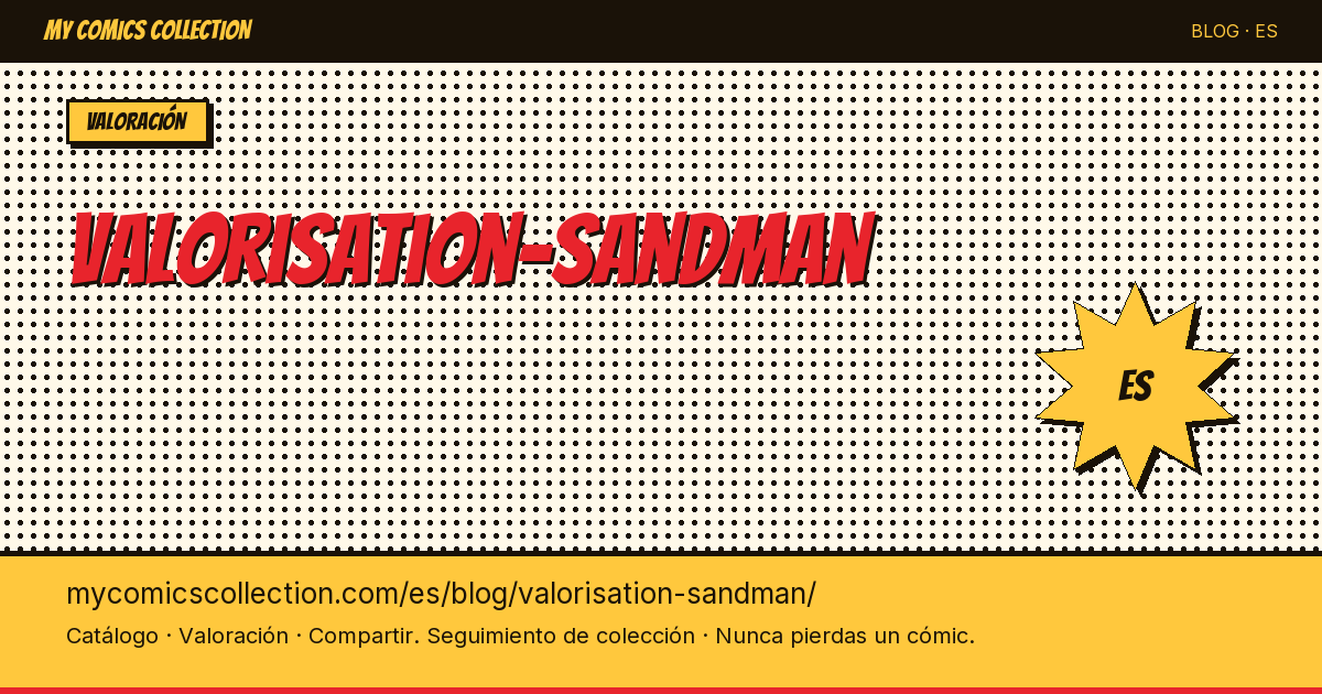 Valoración de The Sandman — ilustración del artículo