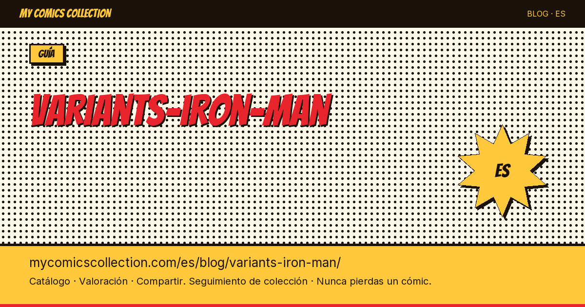 Variants de Iron Man — ilustración del artículo