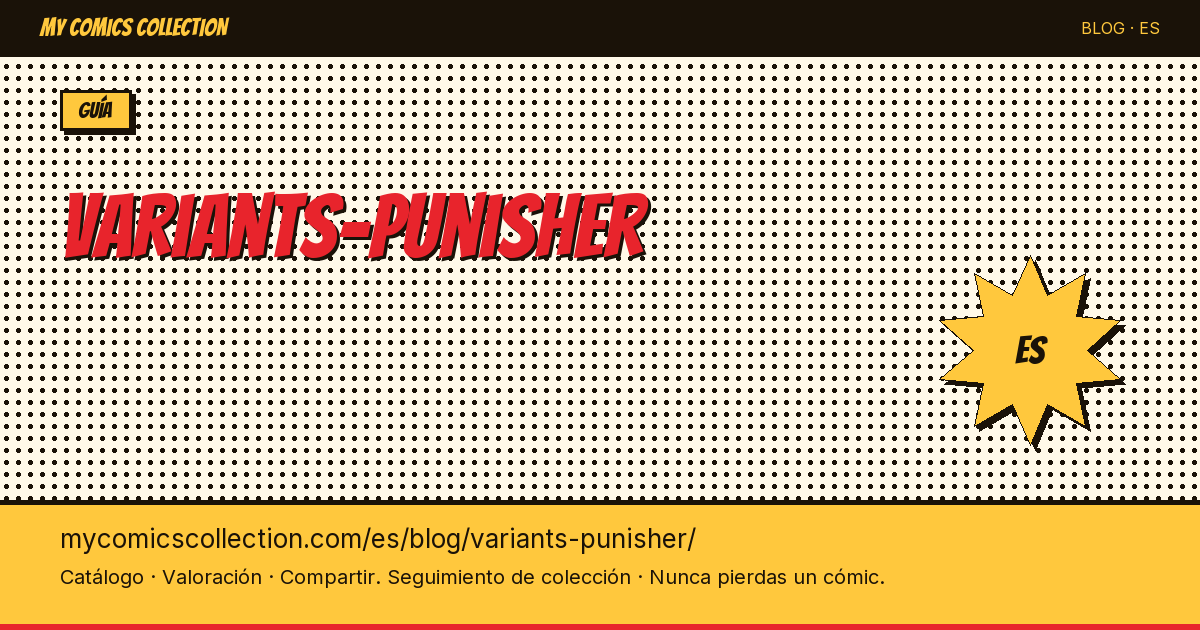 Variantes de The Punisher — ilustración del artículo