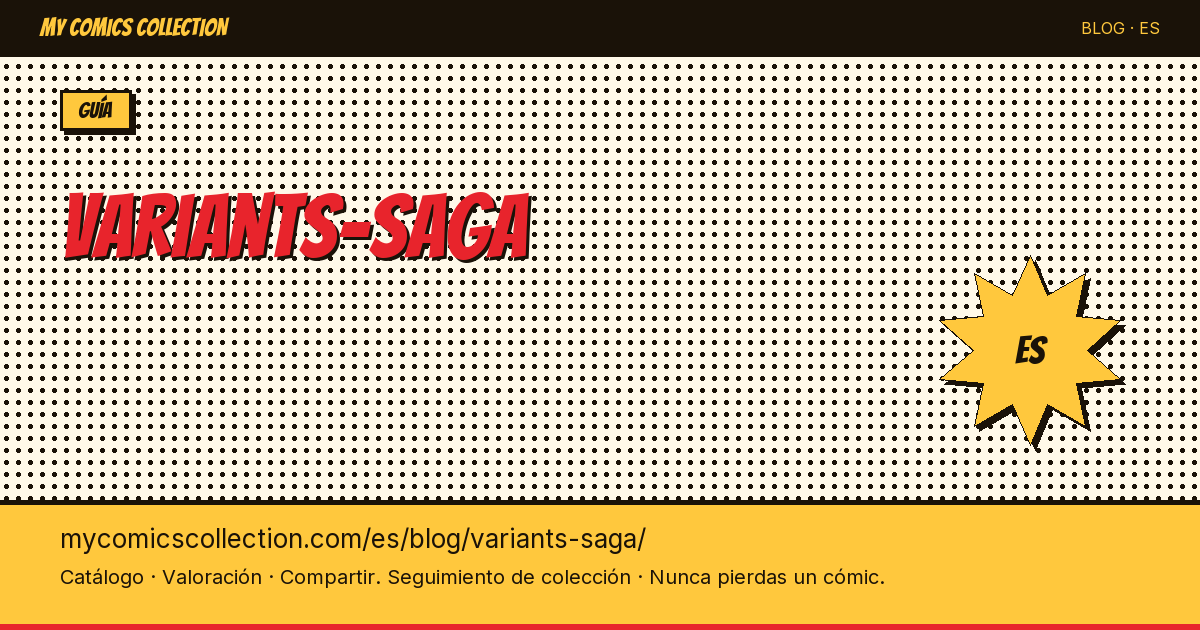 Variantes de Saga: la guía completa del coleccionista de las ediciones raras de Image Comics — ilustración del artículo