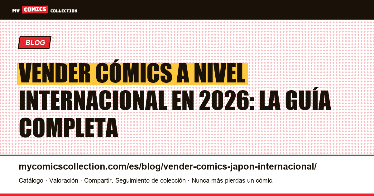 Vender cómics a nivel internacional: Japón, EE. UU. y Europa, ilustración del artículo