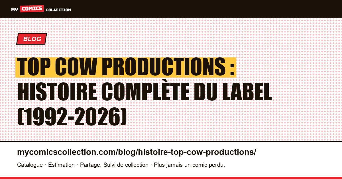 Top Cow Productions : histoire complète du label Witchblade — illustration article