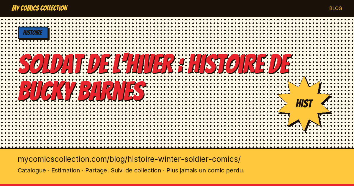 Soldat de l'Hiver : histoire de Bucky Barnes — illustration article