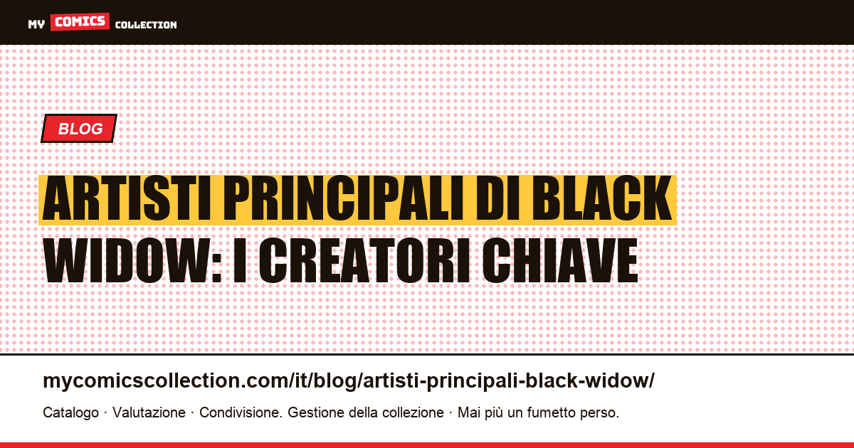 Gli artisti principali di Black Widow: da Don Heck a Chris Samnee, illustrazione articolo