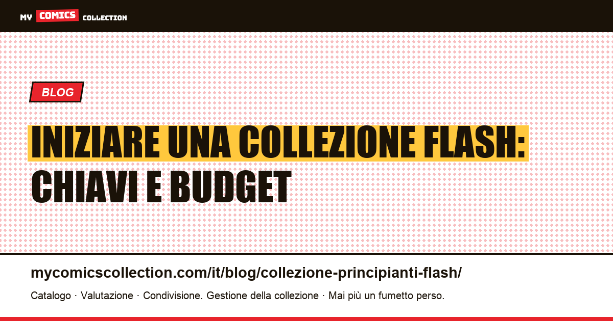 Collezione Flash per principianti: chiavi, ere e punti d'ingresso, illustrazione articolo