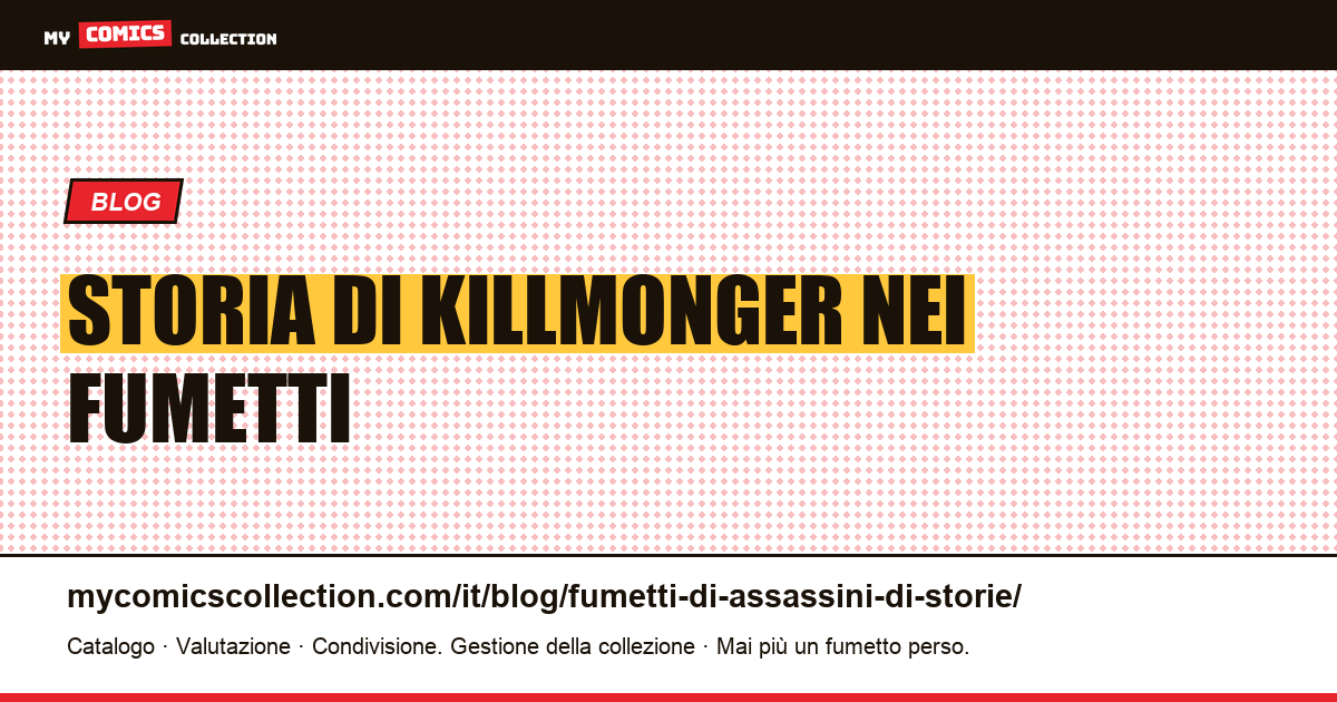 Storia di Killmonger nei fumetti — illustrazione articolo