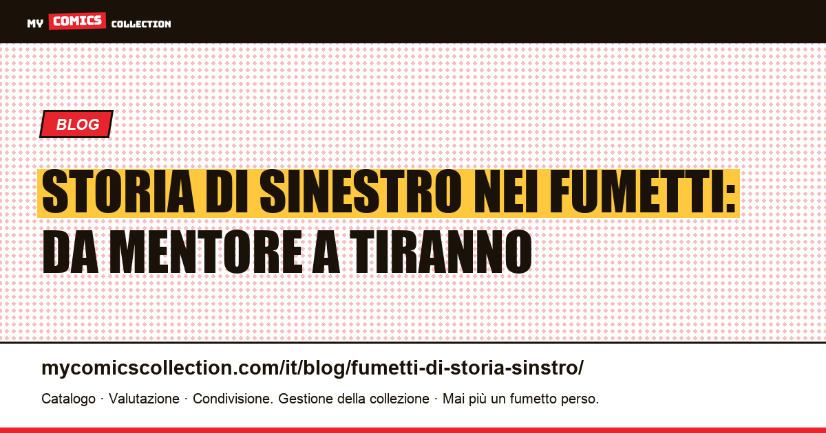 Storia di Sinestro nei fumetti: da mentore a tiranno — illustrazione articolo