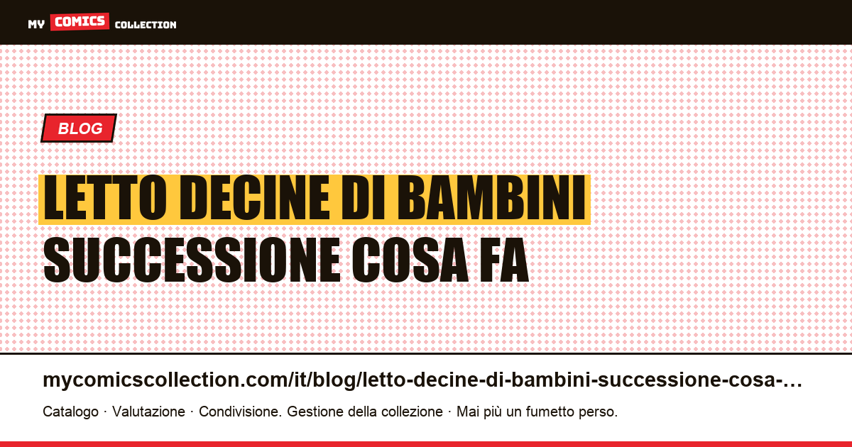 Letto da decine di bambini in successione: cosa fa il circuito scolastico a un'opera — illustrazione articolo