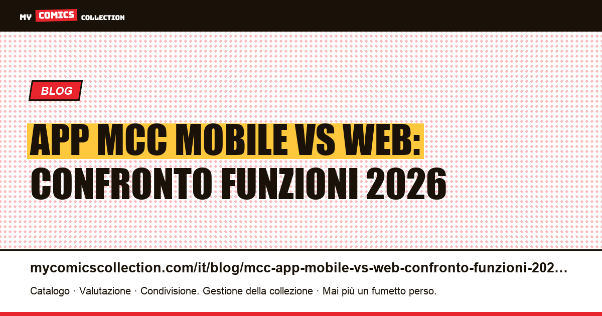 App MCC mobile vs web: confronto delle funzioni 2026, illustrazione articolo