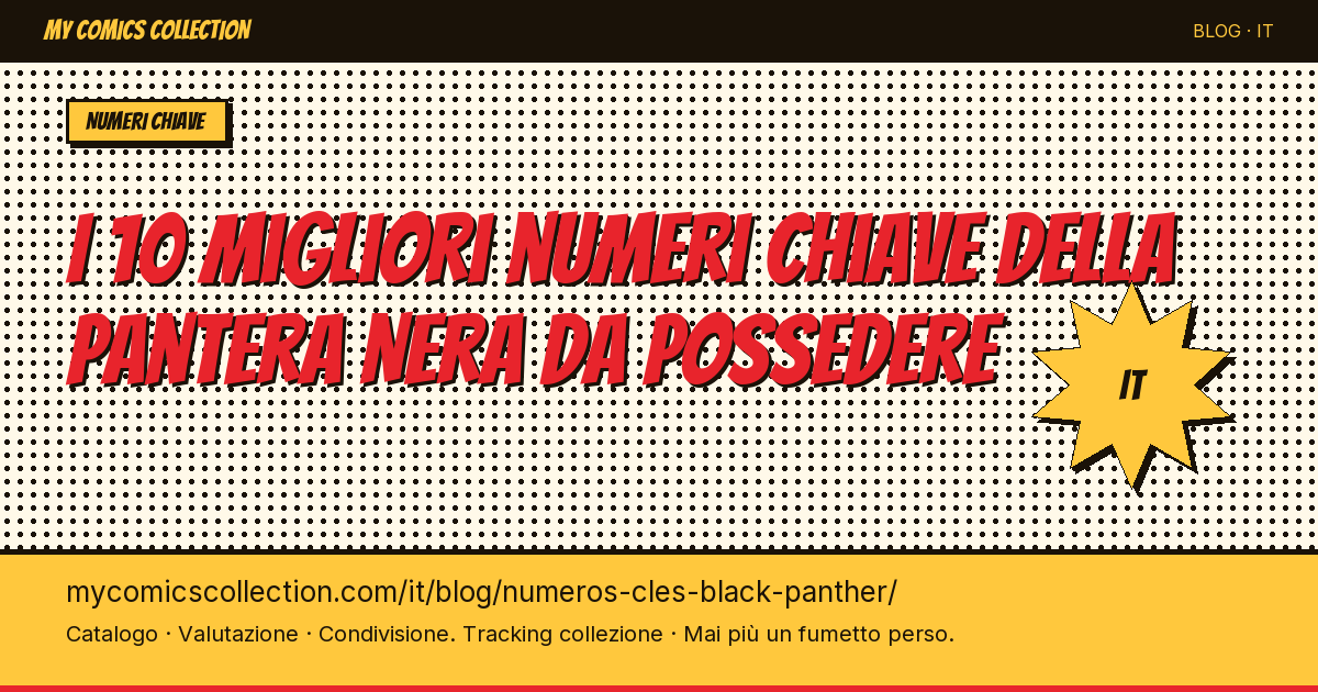 Top 10 dei numeri chiave Black Panther da possedere — illustrazione articolo