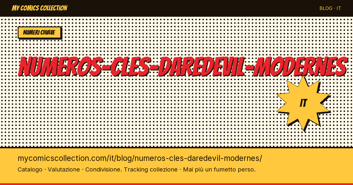 Daredevil: i numeri chiave della run moderna — illustrazione articolo