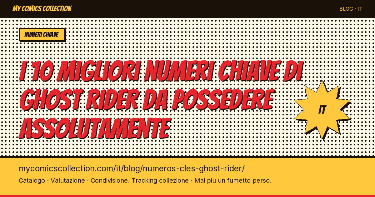 I 10 migliori numeri chiave di Ghost Rider da possedere assolutamente — illustrazione articolo