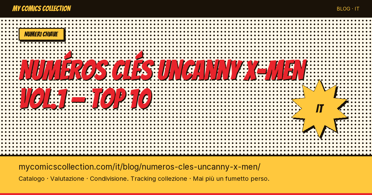 Top 10 dei numeri chiave Uncanny X-Men da possedere assolutamente — illustrazione articolo