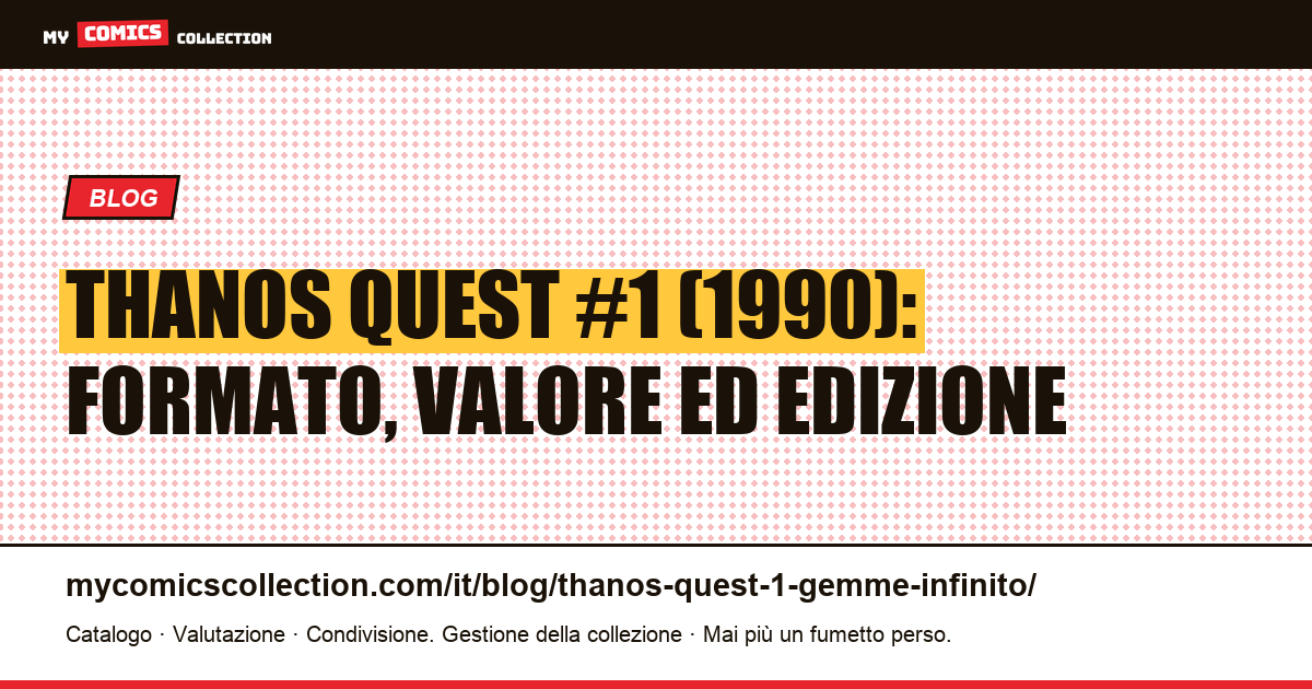 Thanos Quest #1: la caccia alle Gemme dell'Infinito, illustrazione articolo