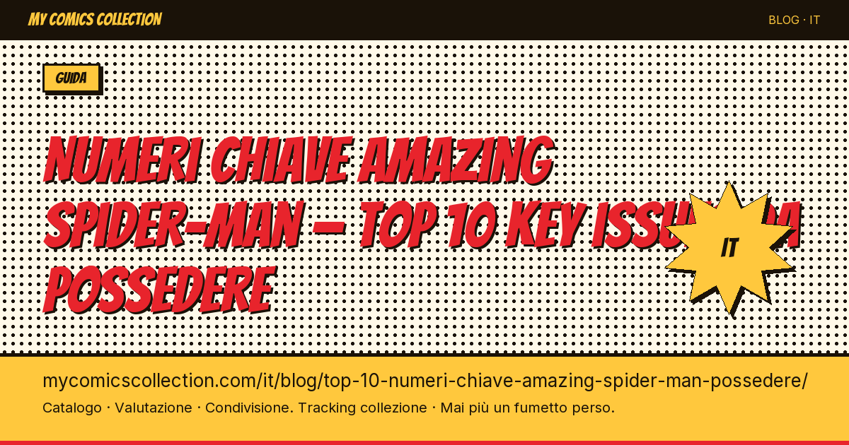 Top 10 dei numeri chiave di Amazing Spider-Man da possedere assolutamente — illustrazione articolo