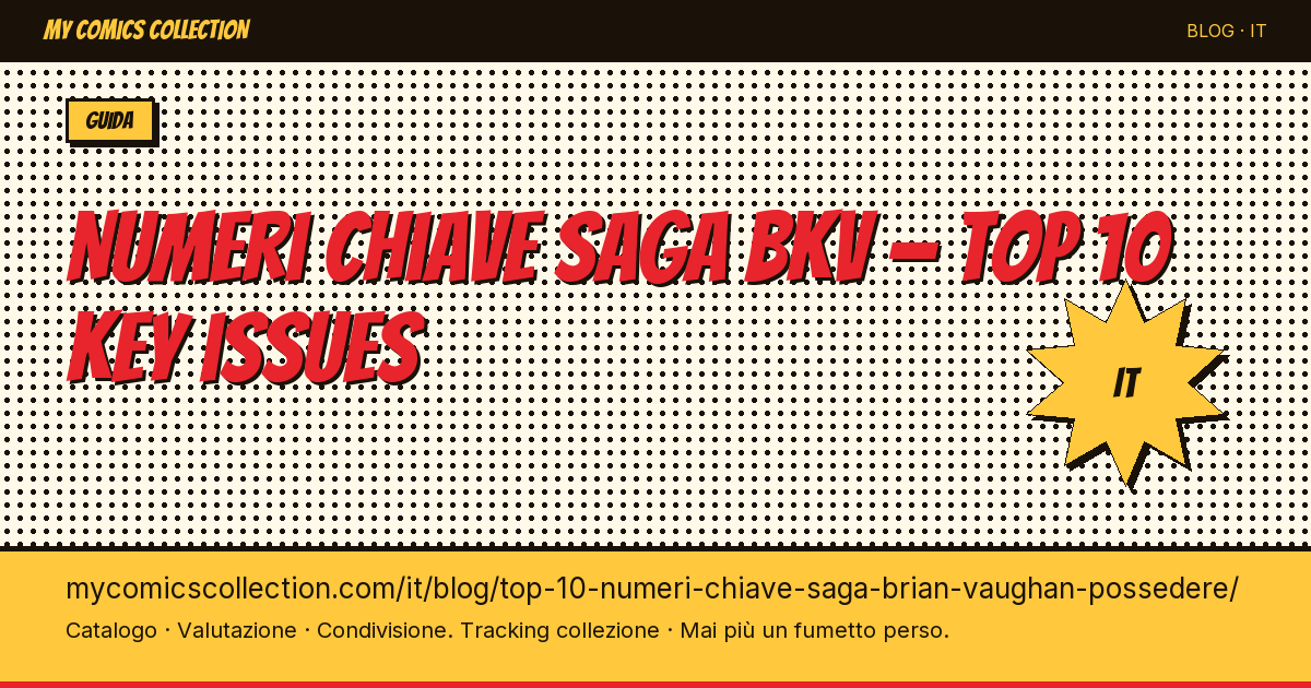 Top 10 dei numeri chiave Saga (Brian K. Vaughan) da possedere assolutamente — illustrazione articolo