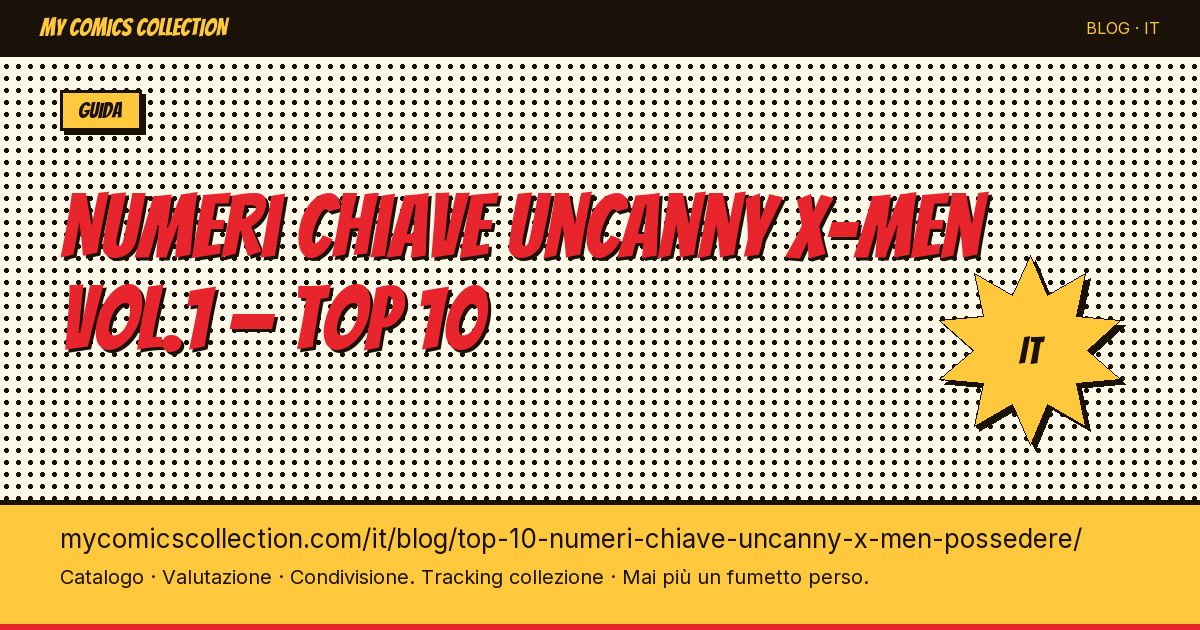 Top 10 dei numeri chiave Uncanny X-Men da possedere assolutamente — illustrazione articolo