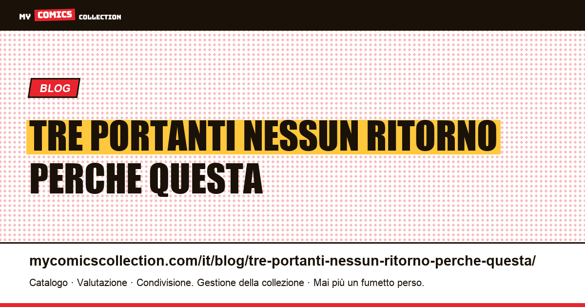 Tre portanti, nessun ritorno: perché questa trasmissione ha tenuto — illustrazione articolo