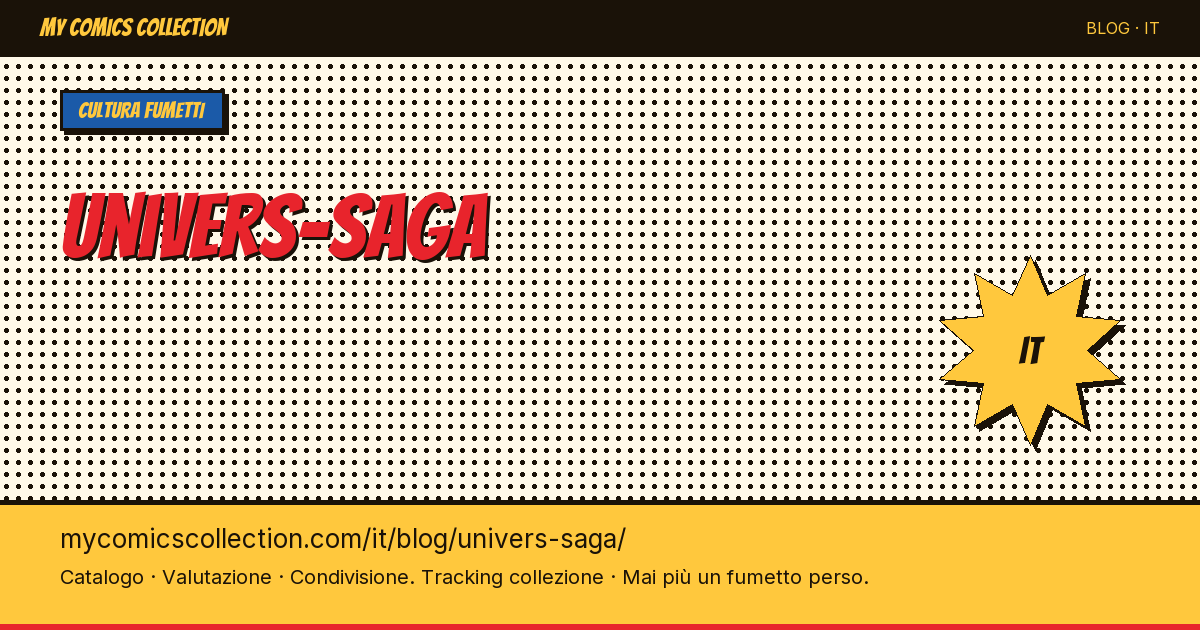 Universo e Saga — illustrazione articolo