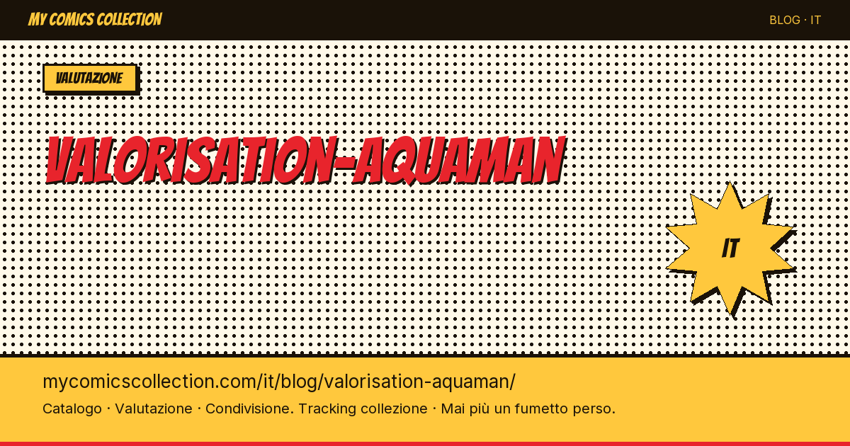 Valutazione Aquaman — illustrazione articolo