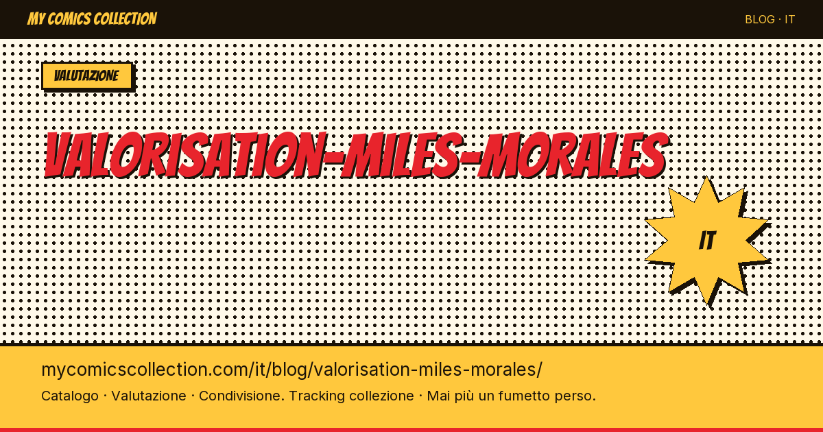 Valutazione di Miles Morales — illustrazione articolo